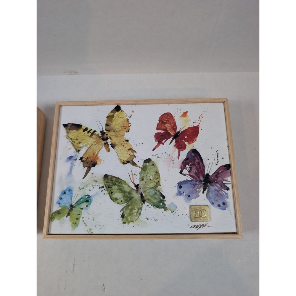 Dean Crouser DEMDACO Flock of Butterflies Wall Art 6x8 Framed 2020